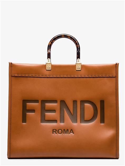 fendi tote bag size|Fendi totes lowest price.